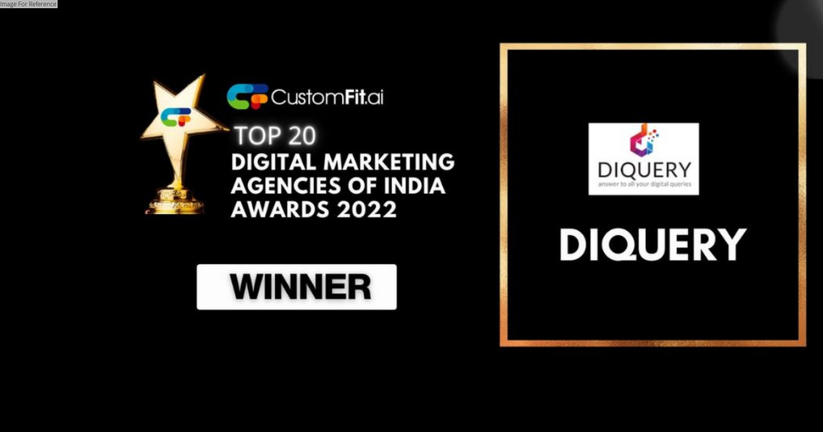 Custom Fit.ai Ranks Diquery Digital among Top 20 Digital Marketing Agencies of India